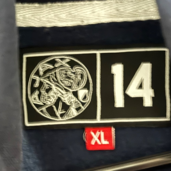 Ajax FC Johan Cruiff sweatshirt men's XL blue - Picture 4 of 5